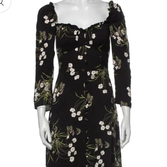 knee length dresses for ladies Reformation main image 1